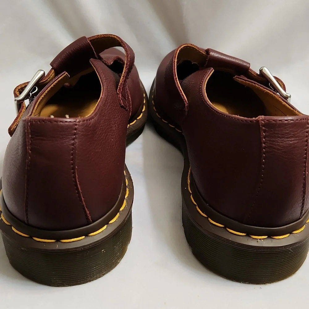 Dr. Martens Polley Mary Jane Leather Shoe (W Size 11) - Picture 8 of 13